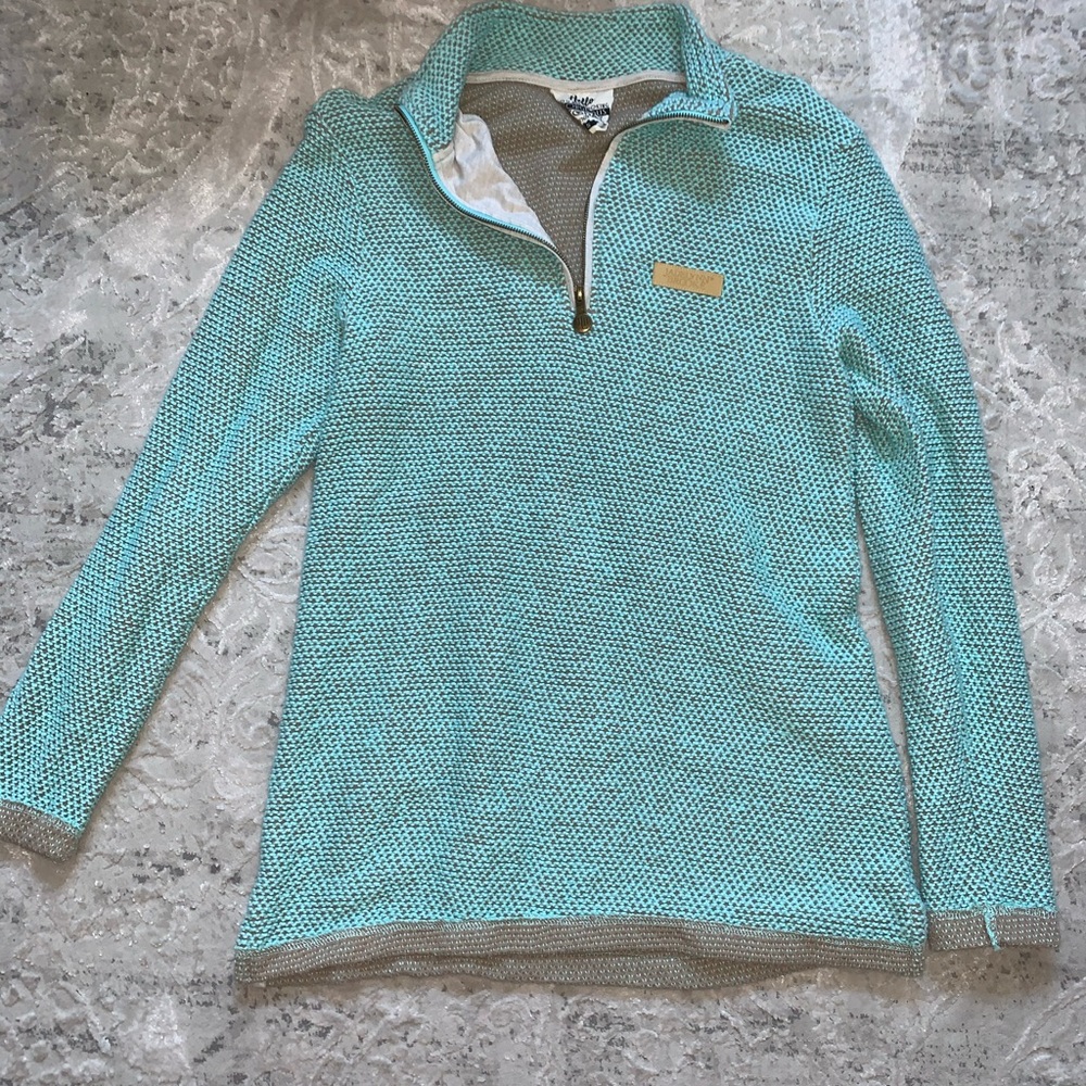 Turquoise Pullover